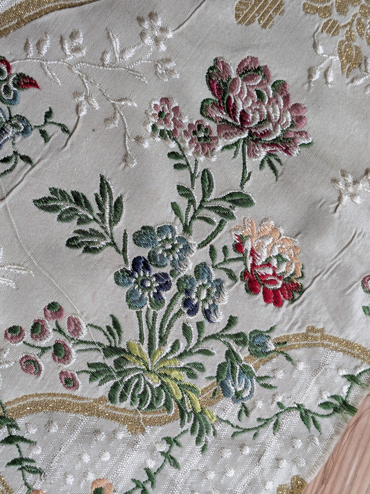 3 pieces antique & vintage fabric